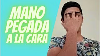 ¡¡¡HIPNOSIS por WEBCAM!!! - MANO PEGADA a la CARA - APRENDER A HIPNOTIZAR ONLINE