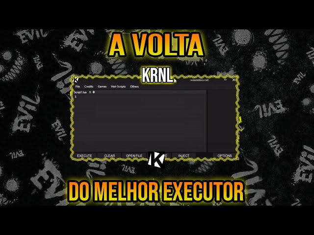 como baixa o executor de script do roblox / baixa o executor de script krnl  