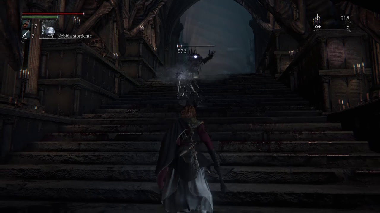 Bloodborne™ Bloody Crow of Cainhurst [easy kill with poison knives