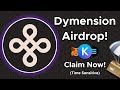 Dymension DYM Airdrop Tutorial (Quick & Easy)