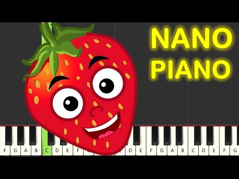 The Fruits Song Piano Tutorial