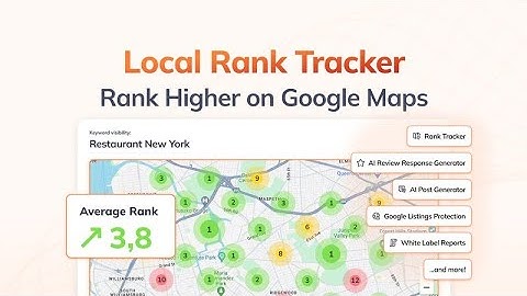 Local Rank Tracker Lifetime Deal - Rank #1 on Google Maps & be the Local Leader