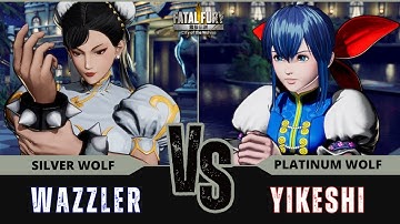 FF:CotW 🐺 WAZZLER (Chun-Li) vs YIKESHI (Hotaru Futaba)⭐Replay Match - FATAL FURY: CotW - 11/25