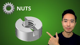 What are nuts, how do you select nuts and integrate them in your mechanical design!