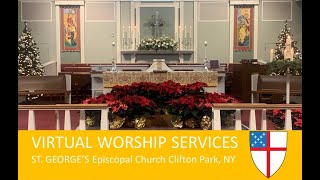 Christmas Eve 2021  Candlelight service with Holy Communion, choir, and organ