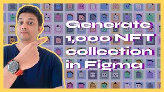 Generate 1,000 NFT collection in Figma