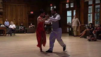 Adriana Salgado & Leonardo Sardella dancing to the tango "Zum" by Osvaldo Pugliese.