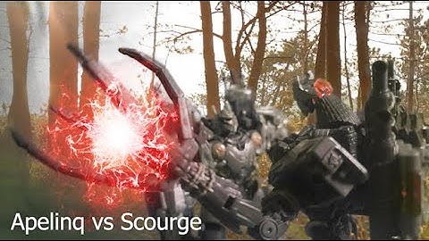 Scourge vs Apelinq Transformers rise of the beasts stop motion