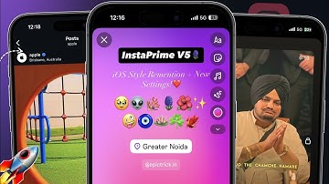 InstaPrime V5 Tutorial 🔥| Full iOS Instagram On ANDROID | iOS Emojis + Fonts + Round Edge on Android