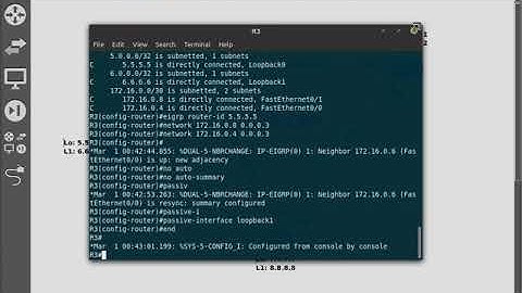 Configure EIGRP on GNS3.