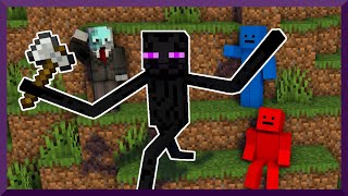 Minecraft Manhunt, but I can Shapeshift