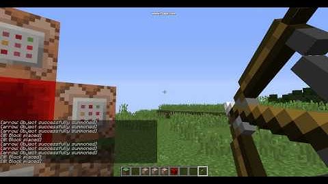 How To Shoot Ghast Fireballs From A Bow With 3 Commands