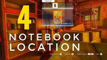 STRAY | 4 Notebooks Location | The Slum Gameplay