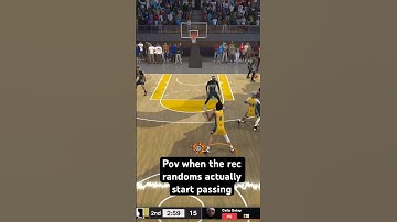 Gotta love when the rec randoms start playing to win, Subscribe for more🤝 #2k24 #nba2k24 #fyp