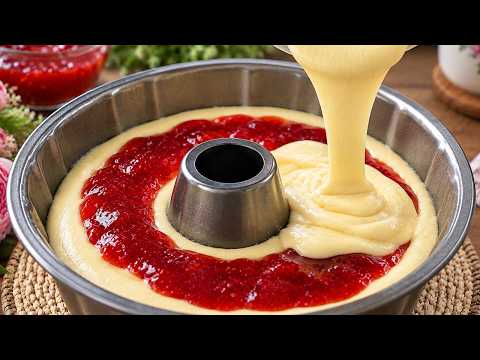 Have Jam? The Most Precise 5-Minute Grandma’s Cake Recipe You Must Try!