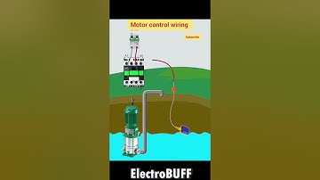 Float Switch Motor Control Wiring Animation #electrical #shorts #electrical #engineering #shortsfeed