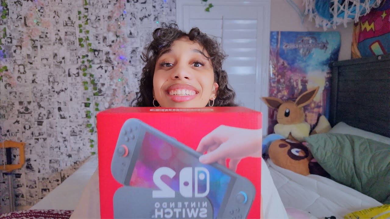 Unboxing The Nintendo Switch 2! 💕 editing, waiting in line, lilo and stitch movie and yapping! ✨
