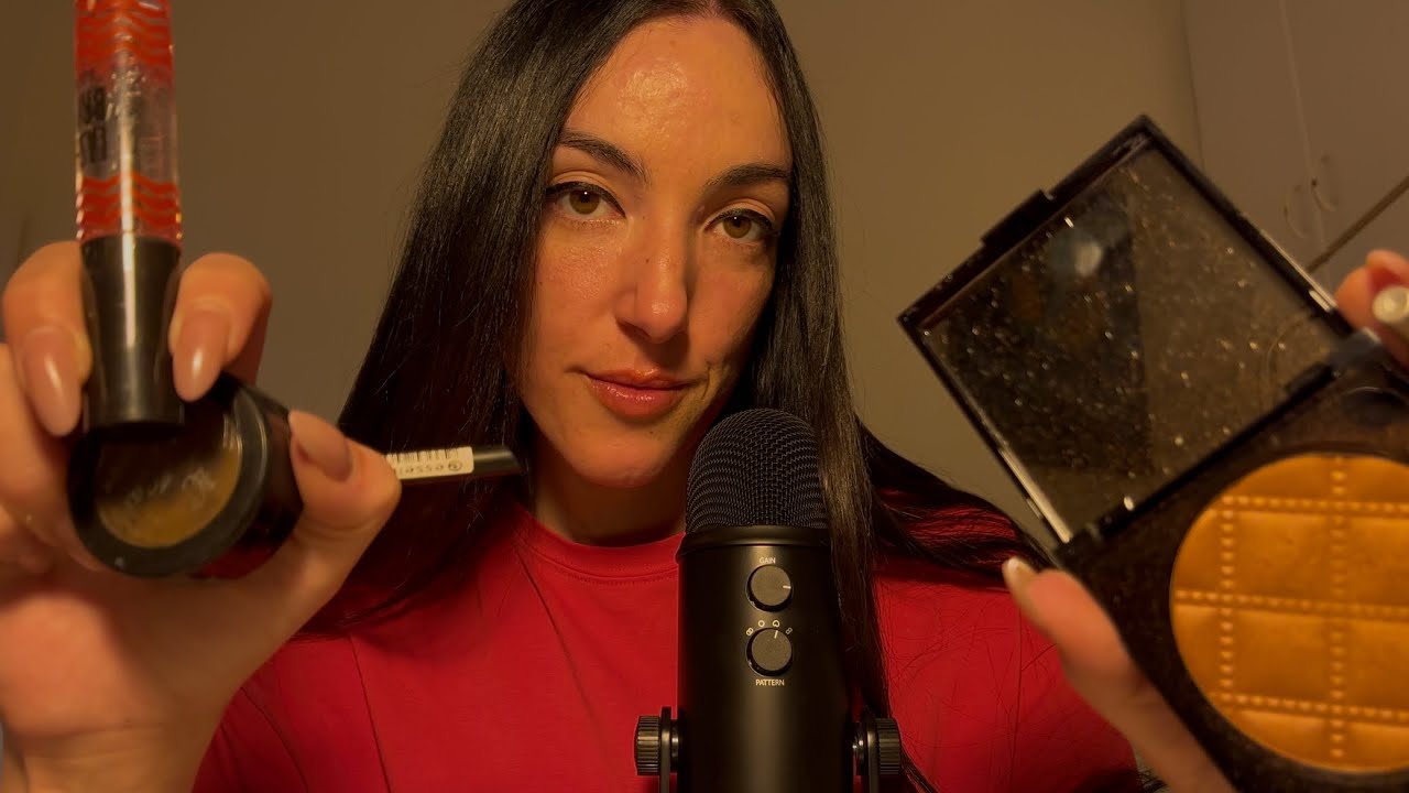 אסמר| מאפרת אותך עם מלאאא איפור🤪💄