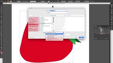 How to save as an SVG file from Adobe Illustrator