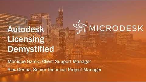 Autodesk Licensing Demystified