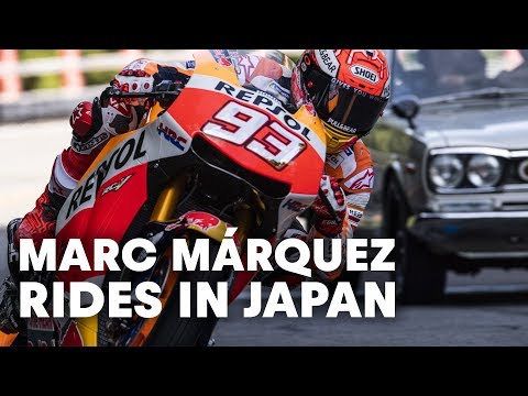 Marc Márquez Rides The Famous Hakone Turnpike In Japan