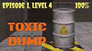 Duke Nukem 3D (100%) Walkthrough (E1L4: Toxic Dump)