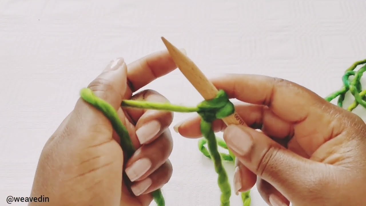 How to Cast on in knitting YouTube