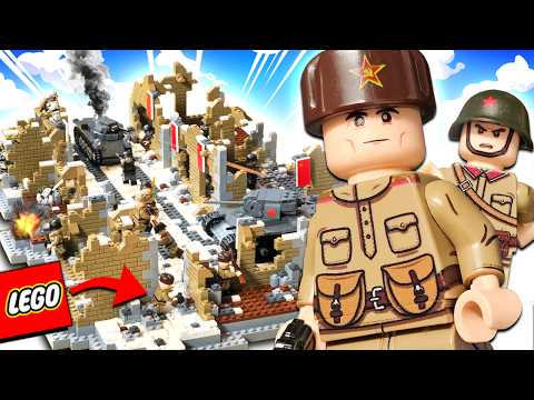 I Built a MASSIVE LEGO WW2 Battle of Stalingrad MOC!🔥