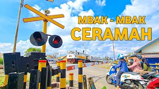MASIH MEMPERTAHANKAN!! - Sirine Ceramah Palang Pintu Perlintasan JPL 446 Sidareja