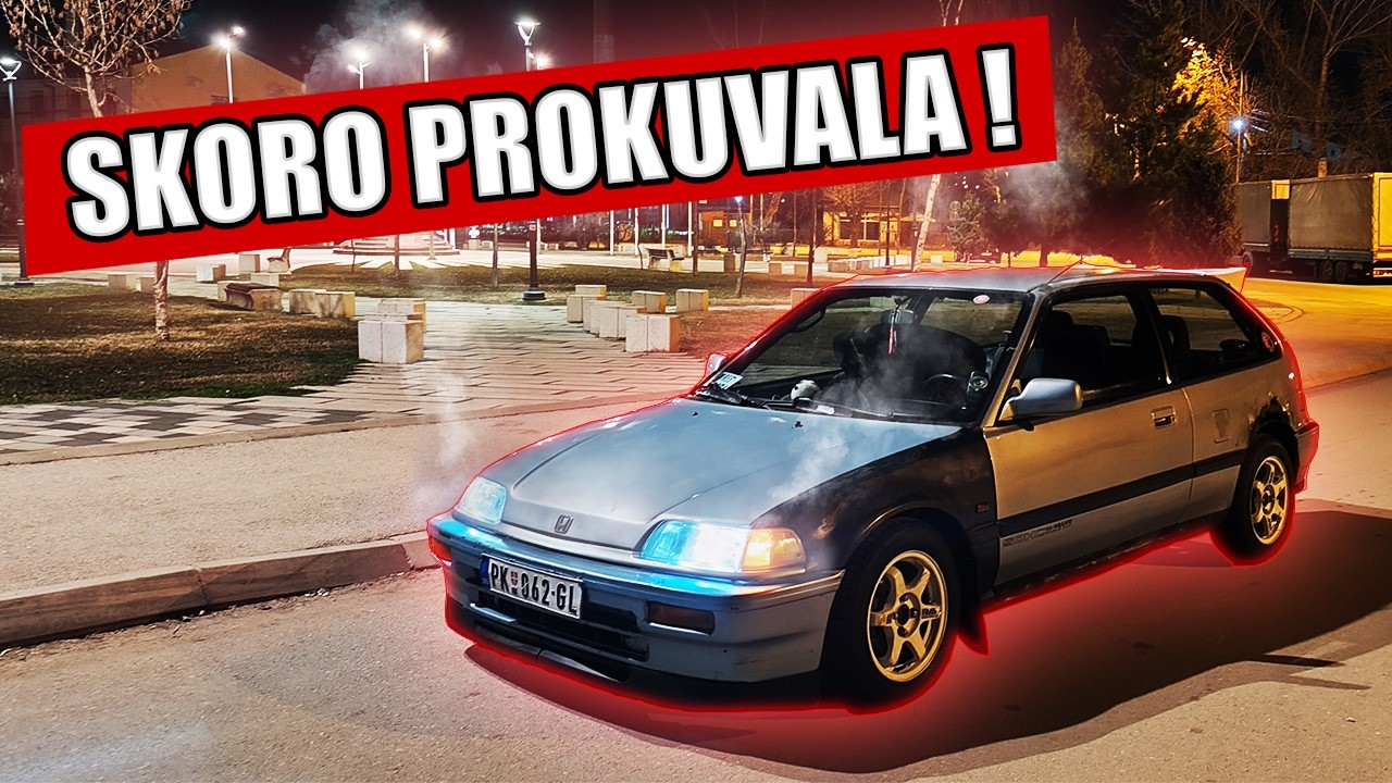 VIDEO POSLE DUŽEG VREMENA! Honda Skoro Prokuvala!