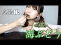 【海ぶどう】バカが海外に向けて英語で食レポしてみた【ASMR】