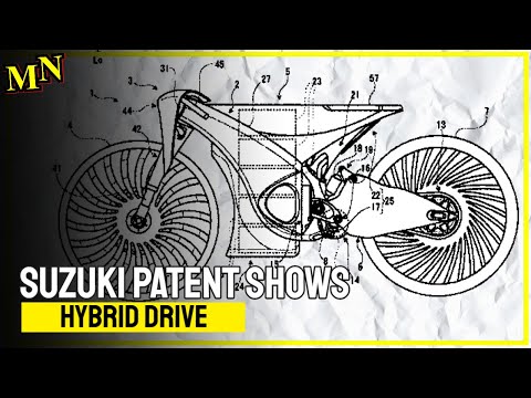 Suzuki patent shows hybrid drive | MOTORCYCLES.NEWS