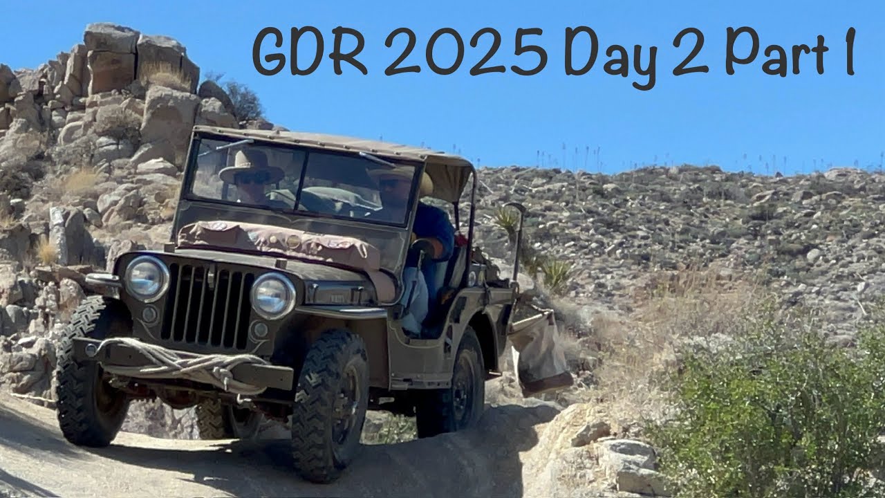 GDR 2025 Episode 2 (The Go Devil Run) Pinyon Mountain Trail and the Squeeze with Willys Jeeps