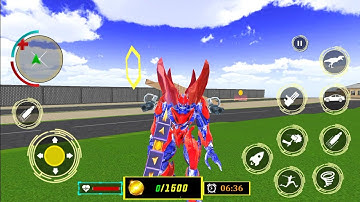 Helicopter Car Robot Transform - Android Gameplay