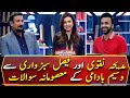 Waseem Badami's "Masoomana Sawal" with Madeha Naqvi and Faisal Sabzwari