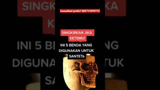 AWAS! 5 benda ini digunakan untuk santet, singkirkan jika ketemu!  #shorts