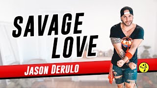 Jason Derulo - Savage Love // Zumba // Dance fitness // Tiktok Dance Resimi