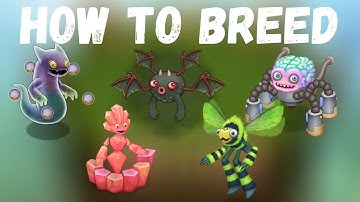 How To Breed All Single Element Ethereals! Breeding Bonanza - My Singing Monsters
