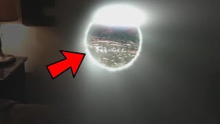 Hombre Crea un Portal a otra Dimension y estas son sus PRUEBAS