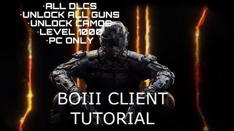 How to get BO3 boiii client  (UNLOCK ALL DLCS)