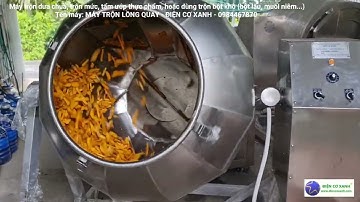 Máy trộn dưa chua, tẩm ướp thực phẩm, trộn mức - Điện Cơ Xanh - 0984467870