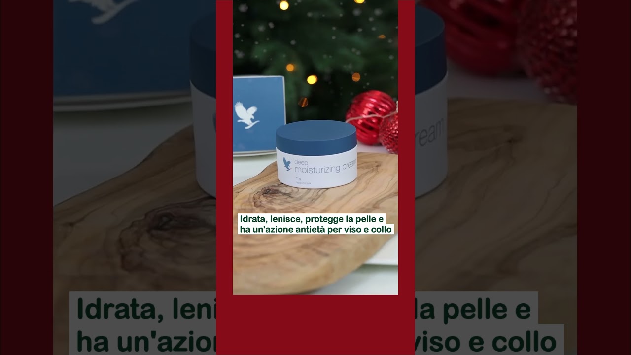 Idea regalo per chi vorrebbe la pelle più idratata e nutrita: Deep Moisturizing Cream di Forever