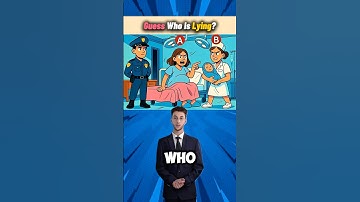 Guess Who is Lying #quiz #riddles #logicpuzzles #brainteasers #ytshorts