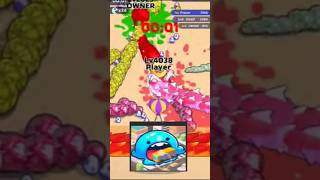 Snake Clash io Long Big Boss Gameplay | snake shorts yt viral Vital video Foryou #youtubeshorts