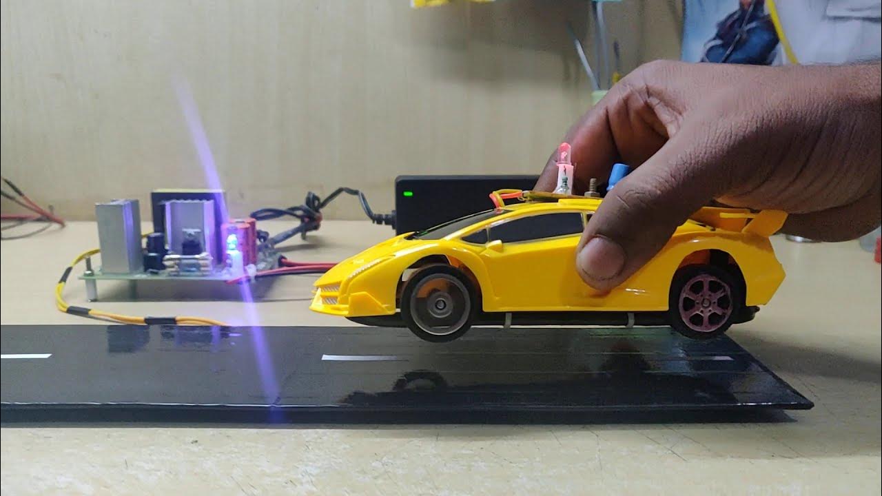 Dynamic Wireless Charging of Electric Vehicles (EVs) Prototype