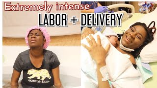 OFFICIAL BIRTH VLOG | FROM NATURAL TO EPIDURAL, EMOTIONAL, REAL + RAW LABOR  & DELIVERY OF OUR BABY
