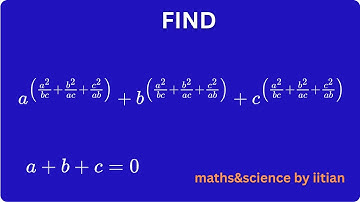5-MINUTE Algebra Hack for a³+b³+c³ when a+b+c=0 | CBSE & JEE Maths