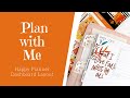 PLAN WITH ME Mini Happy Planner Dashboard Layout for Social Media | September 28, 2020