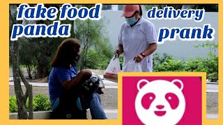 FAKE FOOD PANDA DELIVERY | PUBLIC PRANK| EXPIREMENT