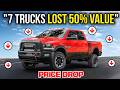 These 7 Full Size Pickup Trucks Lost 50% of Their Value in 2026 — The Numbers Are Shocking
